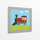 Tren Circo I - June Erica Vess | Cuadro decorativo de Canvas Lab