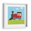 Tren Circo I - June Erica Vess | Cuadro decorativo de Canvas Lab