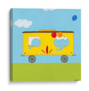 Tren De Circo Iii - June Erica Vess | Cuadro decorativo de Canvas Lab