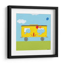 Tren De Circo Iii - June Erica Vess | Cuadro decorativo de Canvas Lab