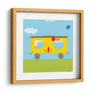 Tren De Circo Iii - June Erica Vess | Cuadro decorativo de Canvas Lab