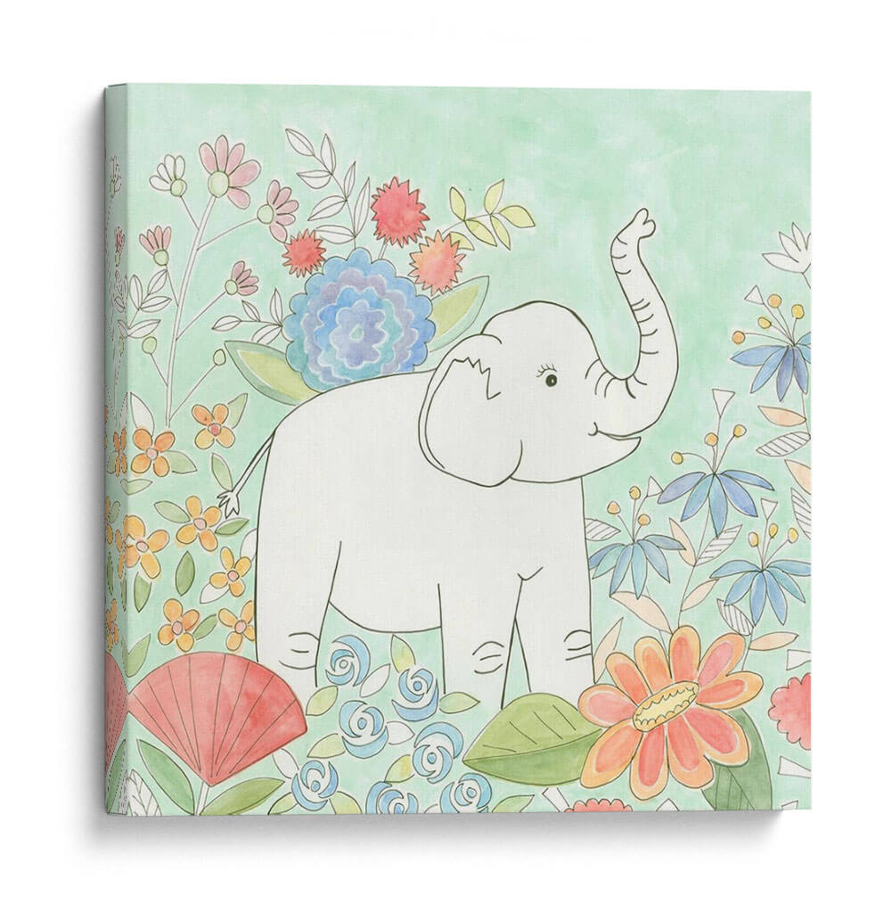Nicks Animal Garden I - Megan Meagher | Cuadro decorativo de Canvas Lab