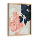 Índigo Y Rubor De Hojas Iv - Jennifer Goldberger | Cuadro decorativo de Canvas Lab