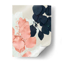 Índigo Y Rubor De Hojas Iv - Jennifer Goldberger | Cuadro decorativo de Canvas Lab