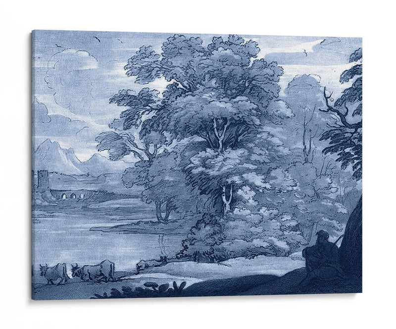 Toile Pastoral Ii - Claude Lorrain | Cuadro decorativo de Canvas Lab