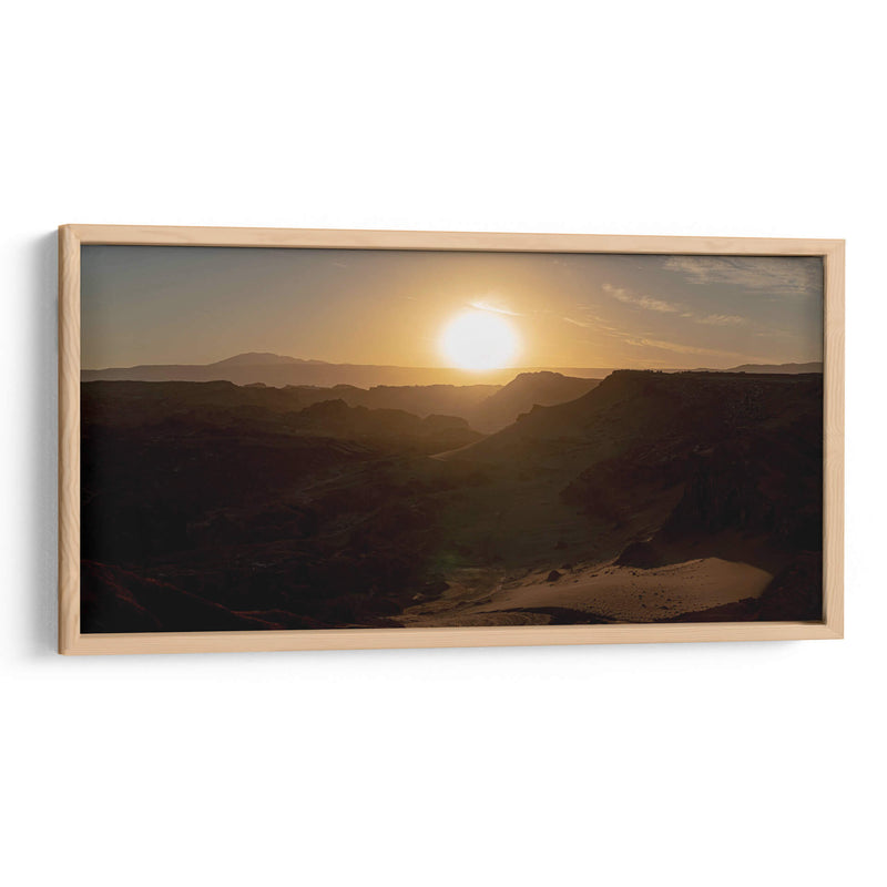 Atacama Sunset - Rev | Cuadro decorativo de Canvas Lab