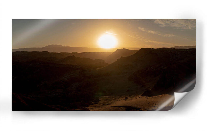 Atacama Sunset - Rev | Cuadro decorativo de Canvas Lab