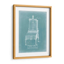 Escritorio De Chippendale Y Bookcase Ii - Thomas Chippendale | Cuadro decorativo de Canvas Lab