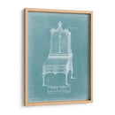 Escritorio De Chippendale Y Bookcase Ii - Thomas Chippendale | Cuadro decorativo de Canvas Lab