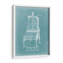 Escritorio De Chippendale Y Bookcase Ii - Thomas Chippendale | Cuadro decorativo de Canvas Lab