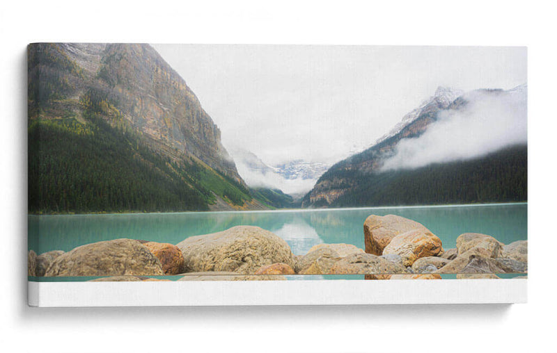 Lac et Rochers - Rev | Cuadro decorativo de Canvas Lab