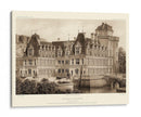 Sepia Chateaux Iv - Victor Petit | Cuadro decorativo de Canvas Lab