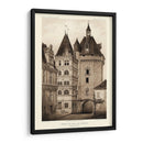Sepia Chateaux Vi - Victor Petit | Cuadro decorativo de Canvas Lab