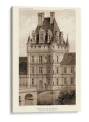 Sepia Chateaux Viii - Victor Petit | Cuadro decorativo de Canvas Lab