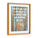 Reglas De Playa Ii - Nall & Skip | Cuadro decorativo de Canvas Lab