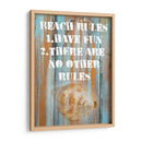 Reglas De Playa Ii - Nall & Skip | Cuadro decorativo de Canvas Lab