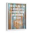 Reglas De Playa Ii - Nall & Skip | Cuadro decorativo de Canvas Lab