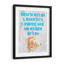 Reglas De Playa Iii - Nall & Skip | Cuadro decorativo de Canvas Lab