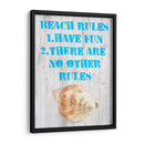Reglas De Playa Iii - Nall & Skip | Cuadro decorativo de Canvas Lab