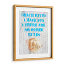 Reglas De Playa Iii - Nall & Skip | Cuadro decorativo de Canvas Lab