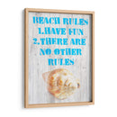 Reglas De Playa Iii - Nall & Skip | Cuadro decorativo de Canvas Lab