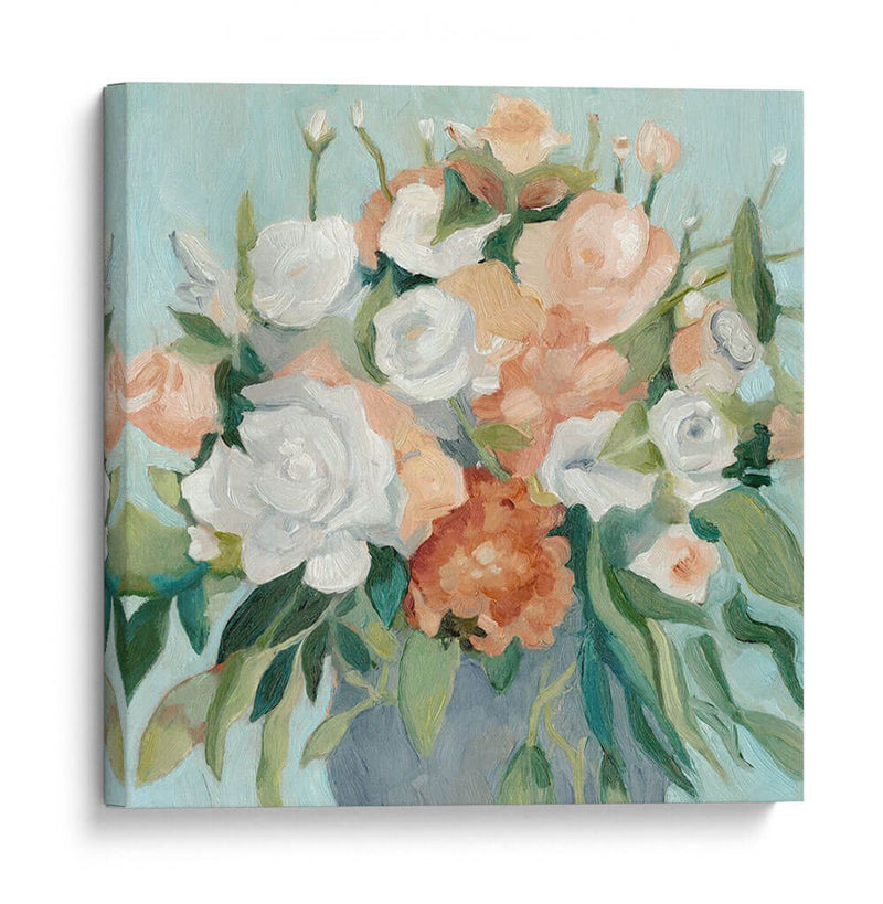 Bouquet Suave Pastel I - Emma Scarvey | Cuadro decorativo de Canvas Lab