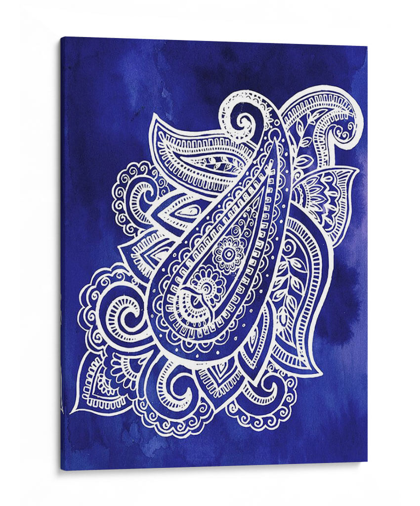 Índigo Paisley I - Jennifer Paxton Parker | Cuadro decorativo de Canvas Lab