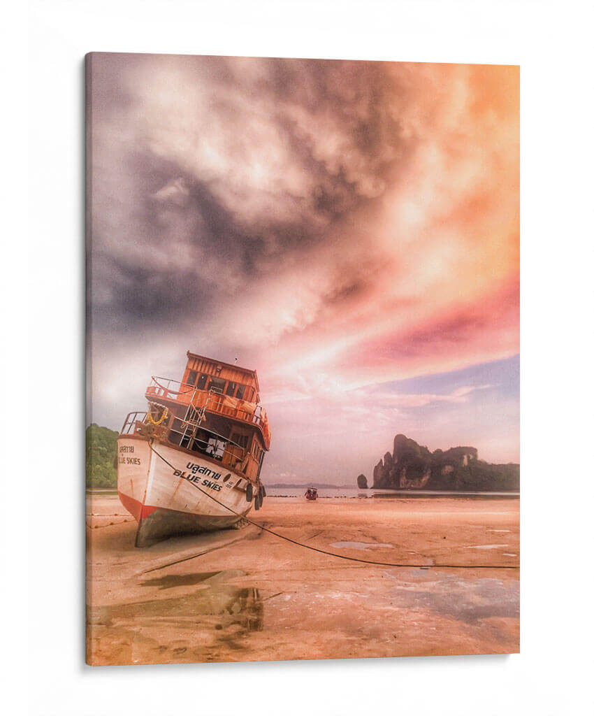 The Boat - Rev | Cuadro decorativo de Canvas Lab