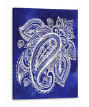 Indigo Paisley Ii - Jennifer Paxton Parker | Cuadro decorativo de Canvas Lab