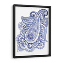 Indigo Paisley Iii - Jennifer Paxton Parker | Cuadro decorativo de Canvas Lab