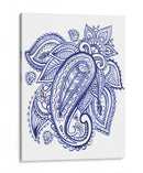 Indigo Paisley Iv - Jennifer Paxton Parker | Cuadro decorativo de Canvas Lab