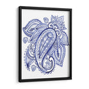 Indigo Paisley Iv - Jennifer Paxton Parker | Cuadro decorativo de Canvas Lab