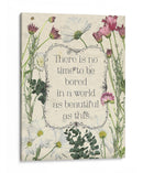 Cita Floral Presionada I - Grace Popp | Cuadro decorativo de Canvas Lab