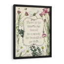 Cita Floral Presionada I - Grace Popp | Cuadro decorativo de Canvas Lab