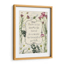 Cita Floral Presionada I - Grace Popp | Cuadro decorativo de Canvas Lab