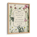 Cita Floral Presionada I - Grace Popp | Cuadro decorativo de Canvas Lab