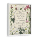 Cita Floral Presionada I - Grace Popp | Cuadro decorativo de Canvas Lab