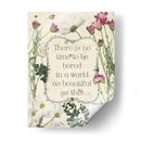 Cita Floral Presionada I - Grace Popp | Cuadro decorativo de Canvas Lab