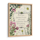 Cita Floral Presionada Ii - Grace Popp | Cuadro decorativo de Canvas Lab