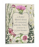 Cita Floral Presionada Iii - Grace Popp | Cuadro decorativo de Canvas Lab