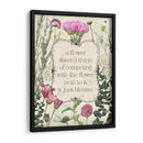 Cita Floral Presionada Iii - Grace Popp | Cuadro decorativo de Canvas Lab