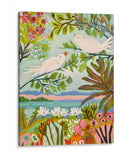 Pájaros En El Jardín I - Karen Fields | Cuadro decorativo de Canvas Lab