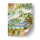 Pájaros En El Jardín I - Karen Fields | Cuadro decorativo de Canvas Lab