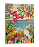 Pájaros En El Jardín Ii - Karen Fields | Cuadro decorativo de Canvas Lab
