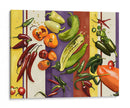Sarape Peppers I - Jade Reynolds | Cuadro decorativo de Canvas Lab
