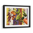 Sarape Peppers I - Jade Reynolds | Cuadro decorativo de Canvas Lab