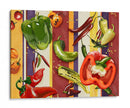Sarape Peppers Ii - Jade Reynolds | Cuadro decorativo de Canvas Lab