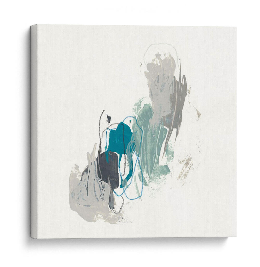 Gesto Teal Ii - June Erica Vess | Cuadro decorativo de Canvas Lab