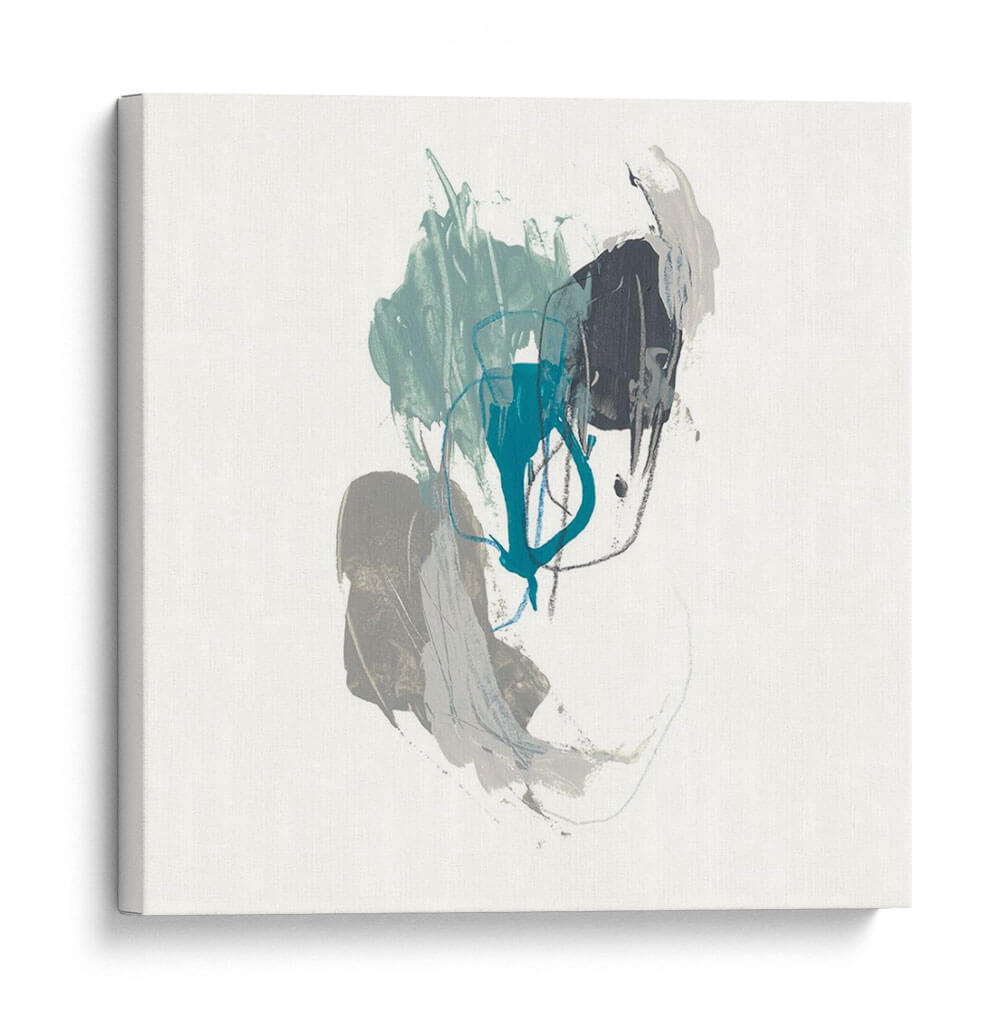 Gesto Teal Iii - June Erica Vess | Cuadro decorativo de Canvas Lab