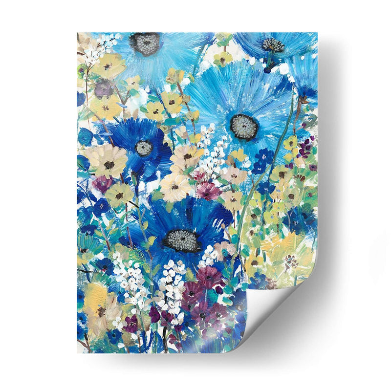 Jardín Blues I - Tim OToole | Cuadro decorativo de Canvas Lab